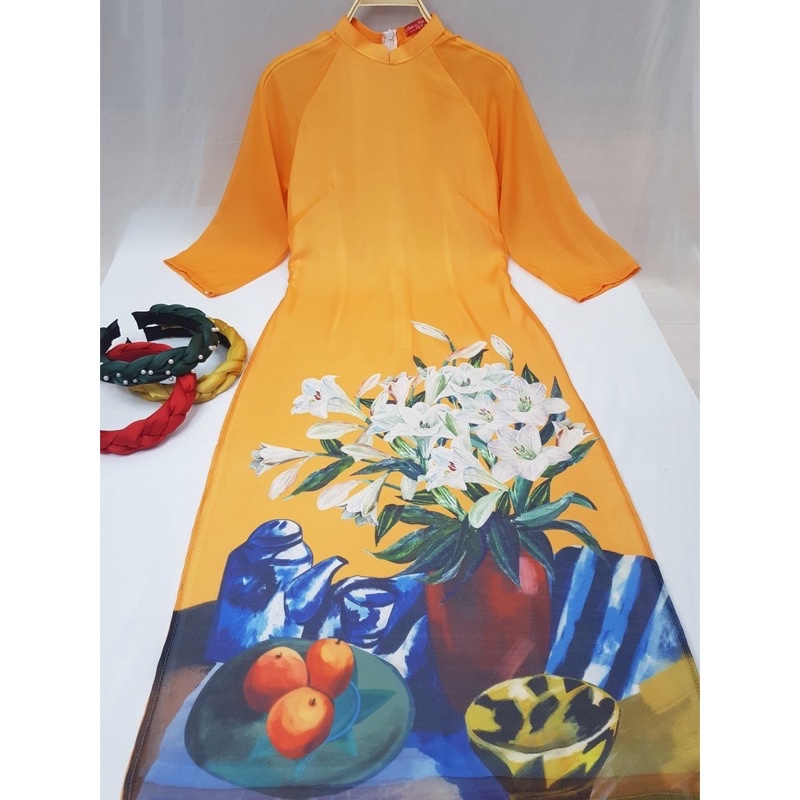 ÁO DÀI HOA HUỆ thanh lý