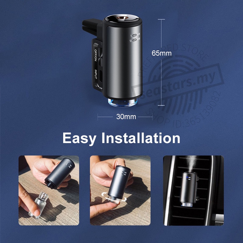 Máy Khuếch Tán Tinh Dầu Thông Minh Không Dây Cho Xe Hơi | BigBuy360 - bigbuy360.vn