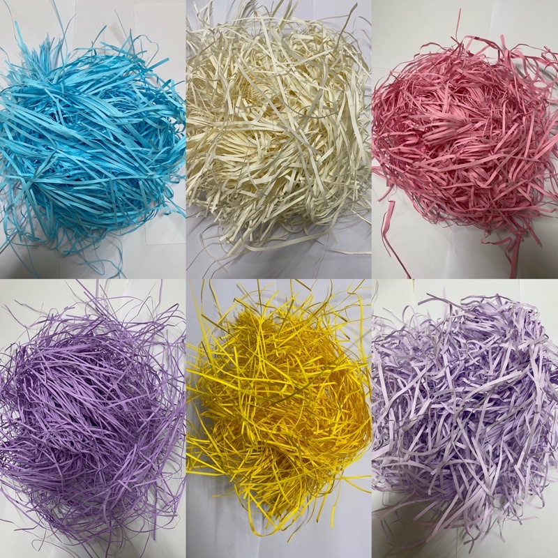Giấy rơm giấy vụn lót hộp quà tặng