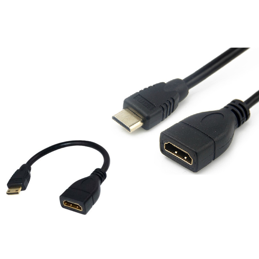 Dây Cáp Chuyển Đổi Calcuta 1.4v Mini Hd 1080p Hdmi-Compatible Cái Sang Male Cho Máy Chiếu