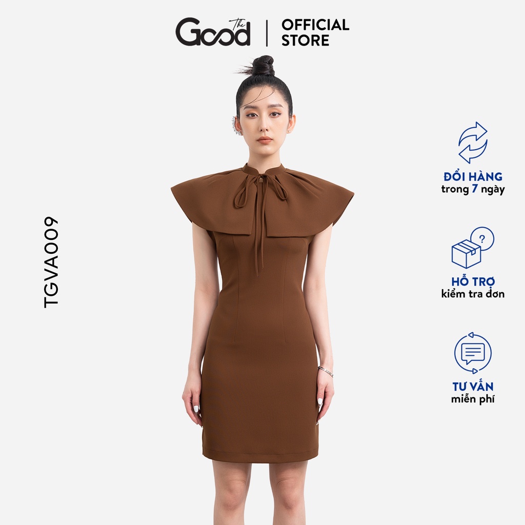 Váy Suông Độn Vai Kèm Yếm The Good/Lotus Dress