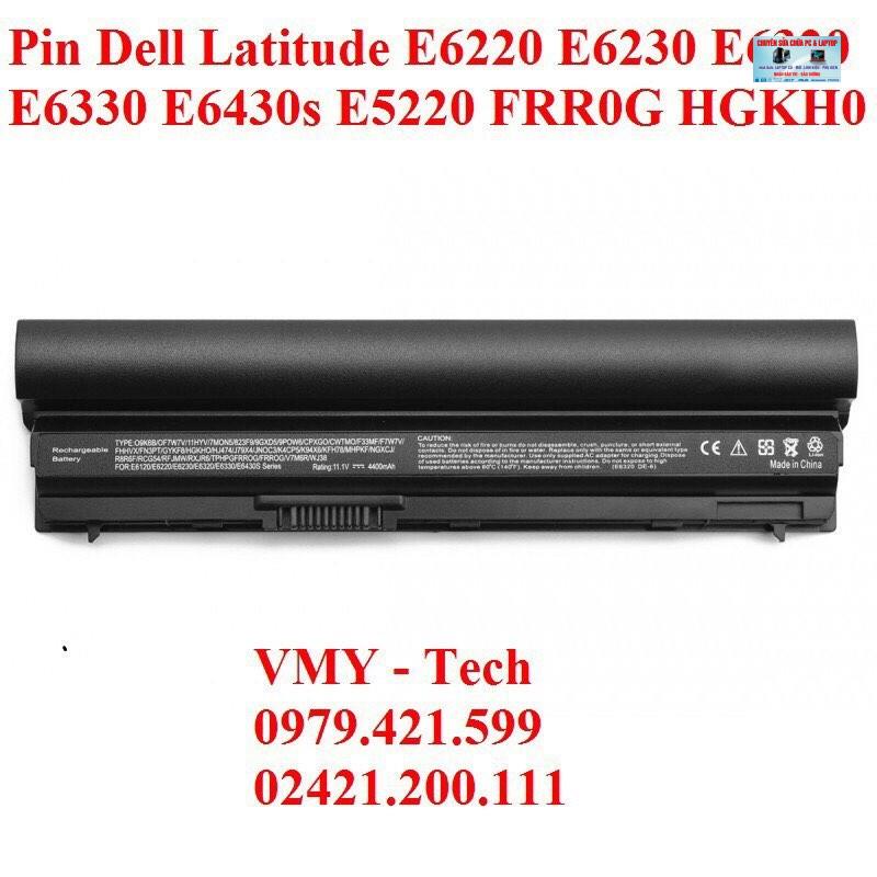 Pin Laptop Dell Latitude 6220 6230 6320 6330 6430s 5220 6120 - E6220 E6230 E6320 E6330 E6430s E5220 E6120