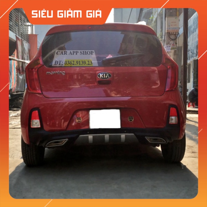 Lippo  Kia Morning mẫu độ pô xe thể thao HÀNG CAO CẤP