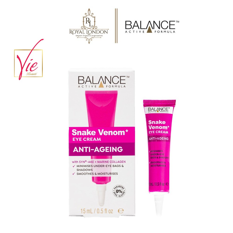 Kem Mắt Nọc Rắn Balance Snake Venom Eye Cream 15ml - Kem dưỡng mắt | BigBuy360 - bigbuy360.vn