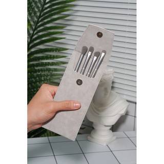 Bộ cọ mắt 4 cây kèm bao đựng da tiện lợi