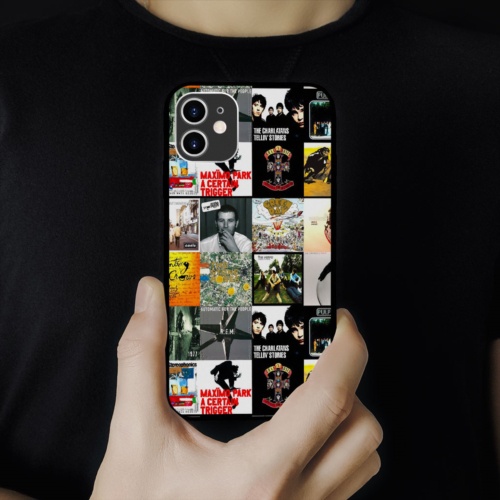 Ốp lưng iphone hình film poster collage art pop art viền vuông  cho các dòng SAMSUNG PAP20210666
