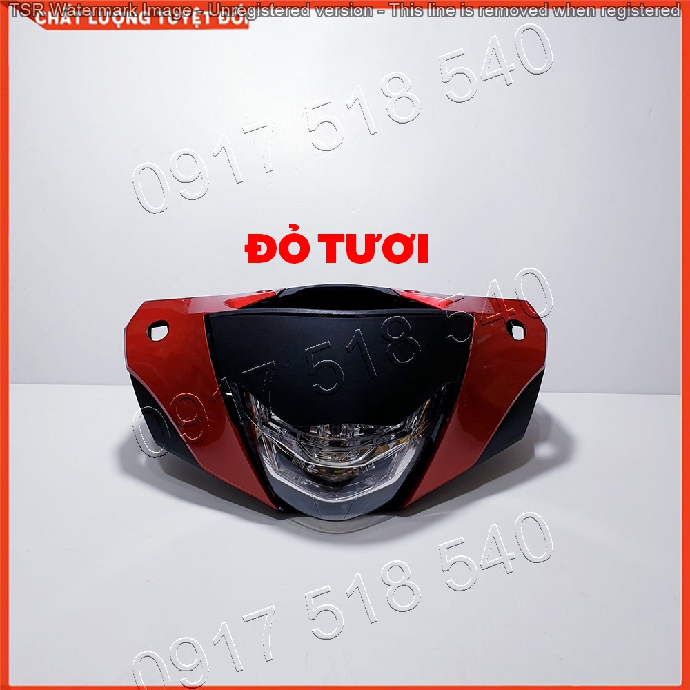 ✅ Bộ Đầu Đèn SH Ý 2010 Gắn Cho Sh Việt 2017 - 2019 (Full chóa 2 tầng kèm nhựa đầu) ✅