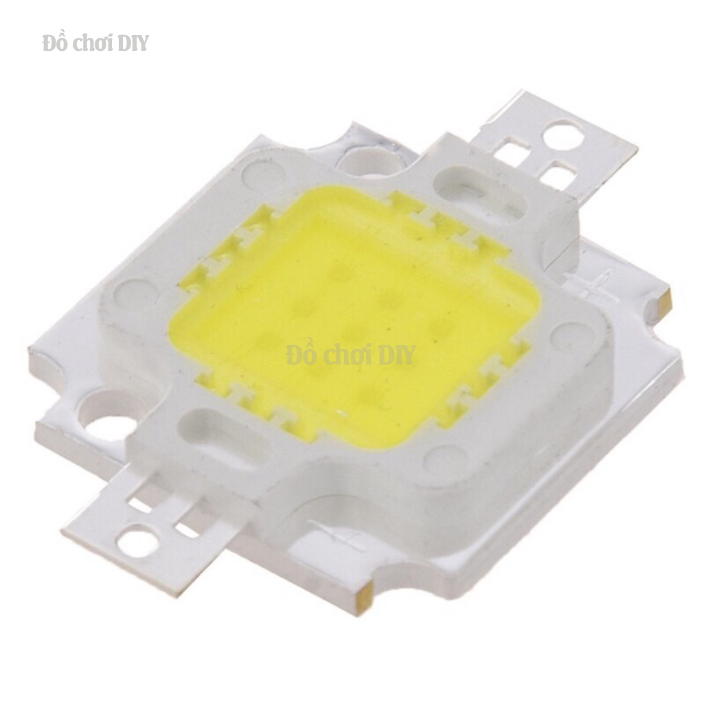 🔎Đèn led 9-12v 10w ánh sáng trắng. Chế đèn pin