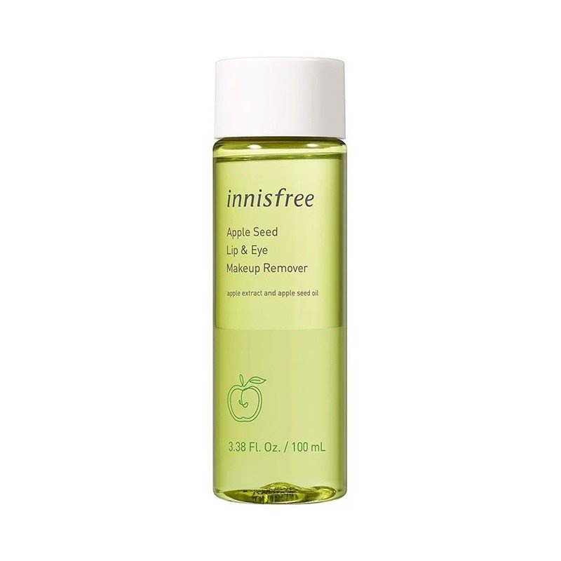 Tẩy trang mắt môi Apple Seed Lip &amp; Eye Remover Innisfree