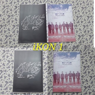 [2 mẫu] Sổ Tay iKON - có nhiều mẫu Kpop
