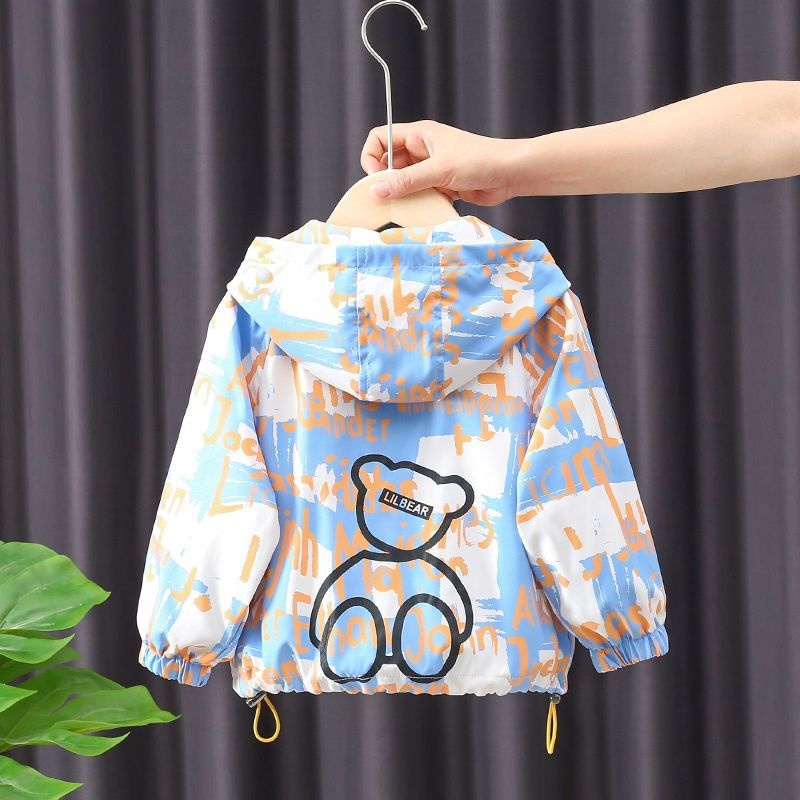 Áo Khoác Có Mũ Trùm Thời Trang Mới 2022 Dễ Phối Đồ Cho Bé Trai