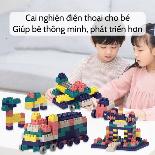 Đồ chơi Lego  Minecraft Lego lắp ráp thông minh 520 chi tiết tăng khả năng sáng tạo, phát triển tư duy cho bé