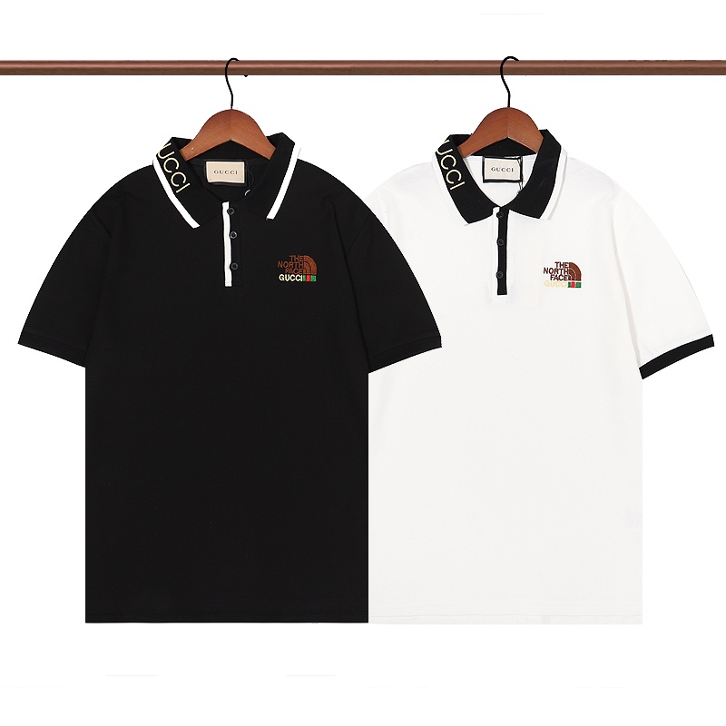 Áo Thun Tay Ngắn Chất Liệu Cotton Thêu Họa Tiết GUCCI Thời Trang Unisex