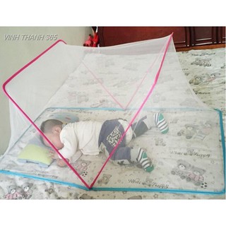MÙNG CHỐNG MUỖI CHO TRẺ SƠ SINH MẪU 60 X 120CM