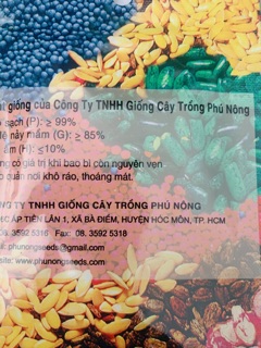 Hạt giống đậu cove leo