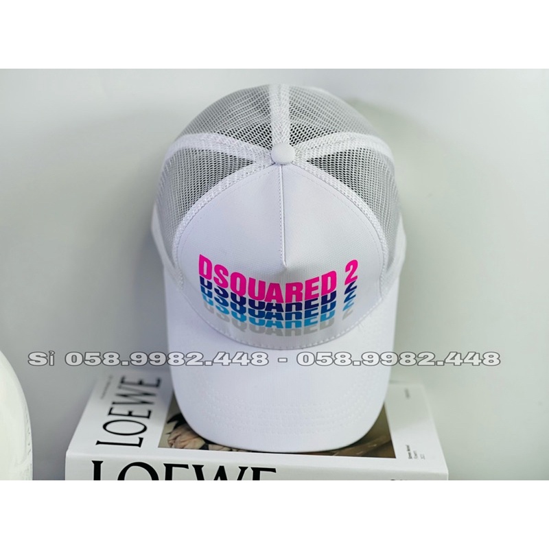 Nón Kết  Phối Lưới DSQUARED2 Thời Trang Xịn Nam Nữ - Mũ Lưới Bóng Chày Thoáng Mát