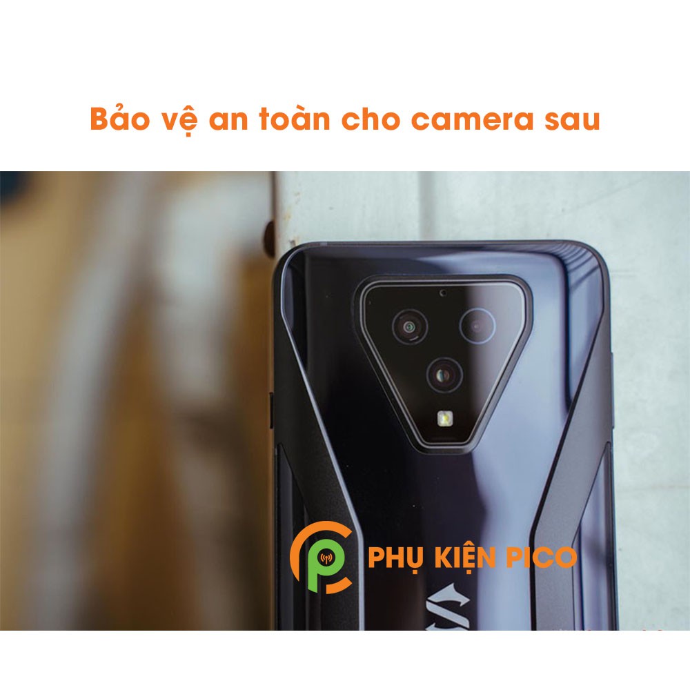 Dán camera Black Shark 3 cường lực camera trong suốt độ cứng 7H