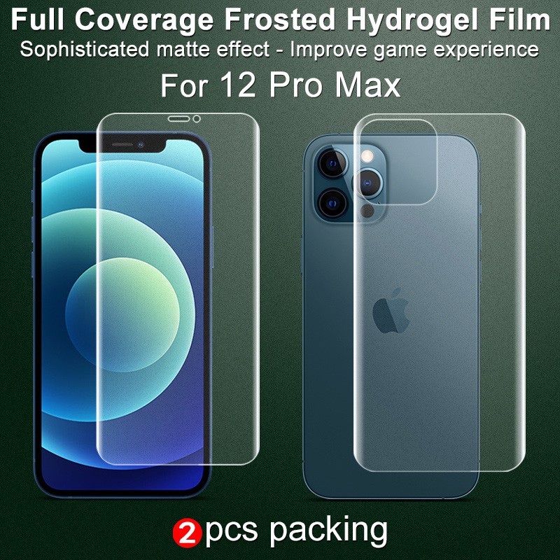 Imak Film Dán Bảo Vệ Màn Hình Điện Thoại Iphone 12 Pro Max 6.7 Lưng