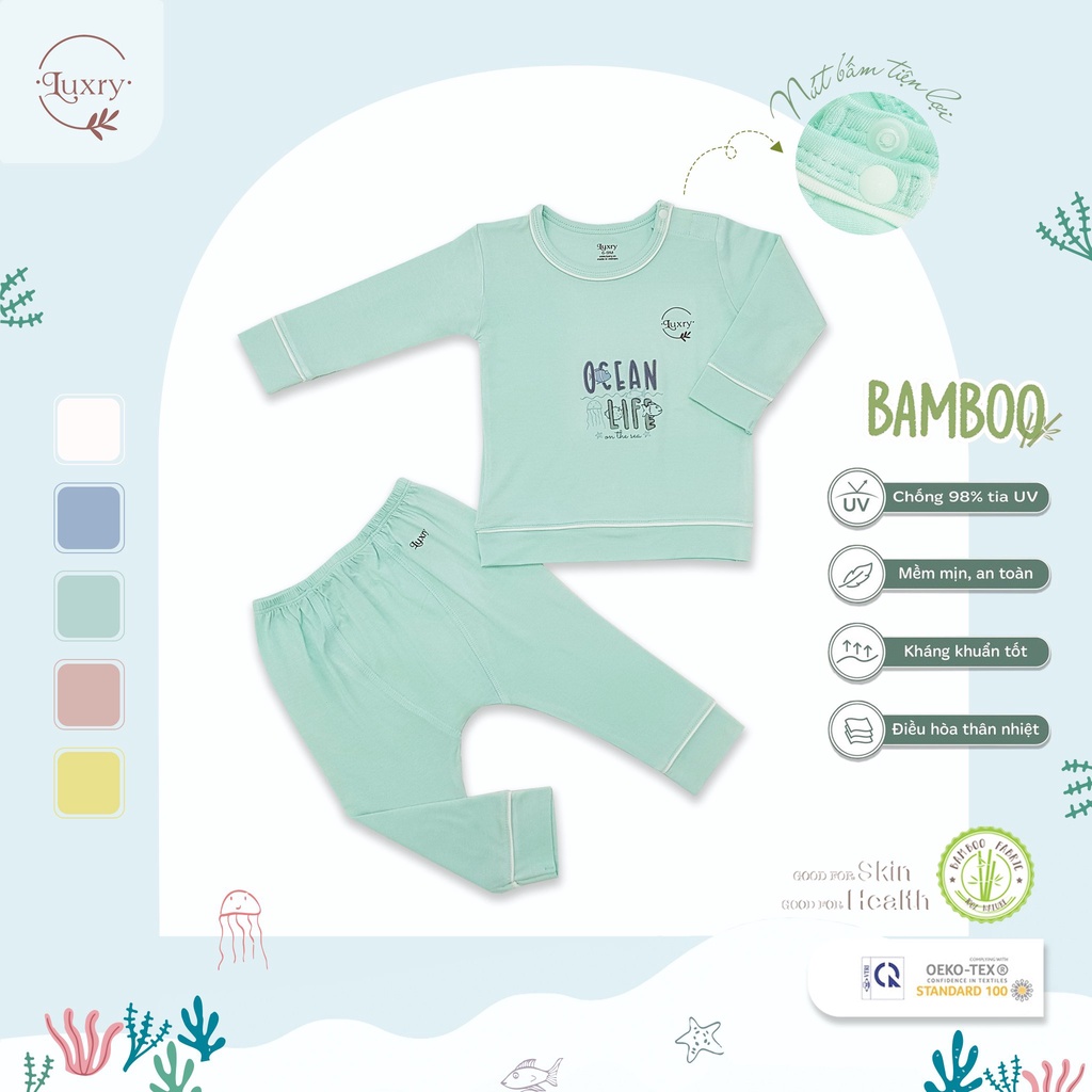 Bộ dài tay cài vai CLASSIC Luxry cơ bản dành cho 4 mùa hot nhất 2022
