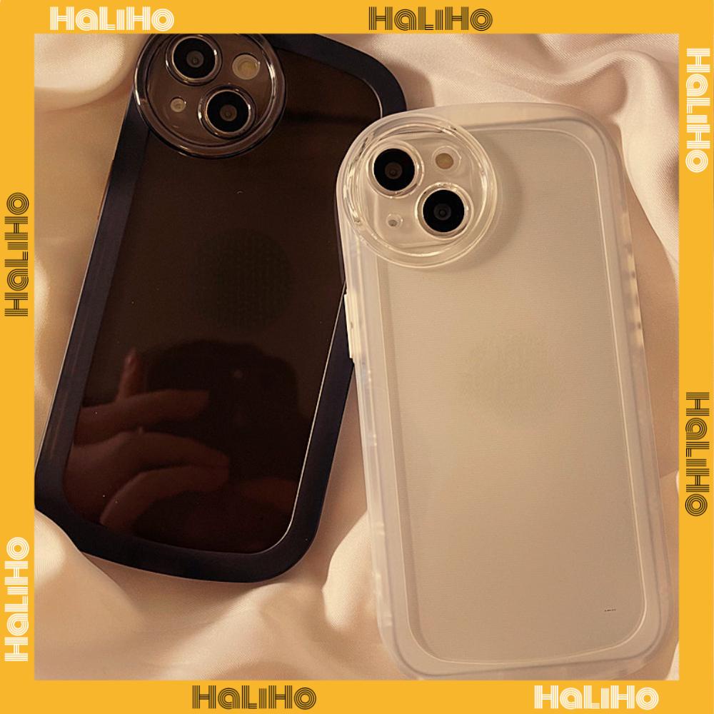 iPhone Case Silicone Soft Case Clear Case Fluorescent Color Round Airbag shockproof Color Button Camera Cover Protection For iPhone 11 iPhone 13 Pro Max iPhone 12 Pro Max iPhone xr