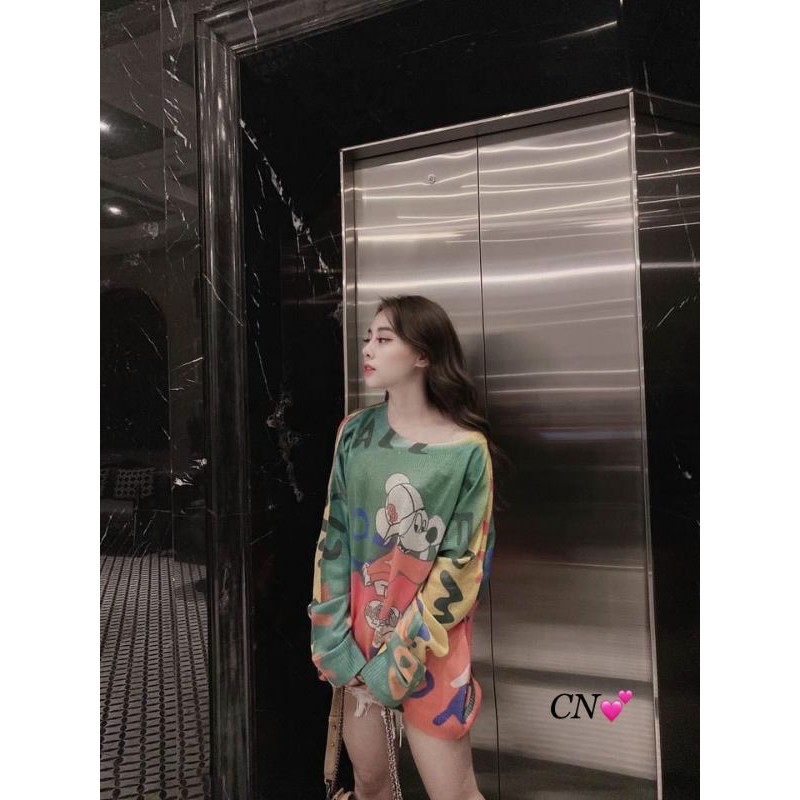 [ Hot hit] Áo len in hình cute