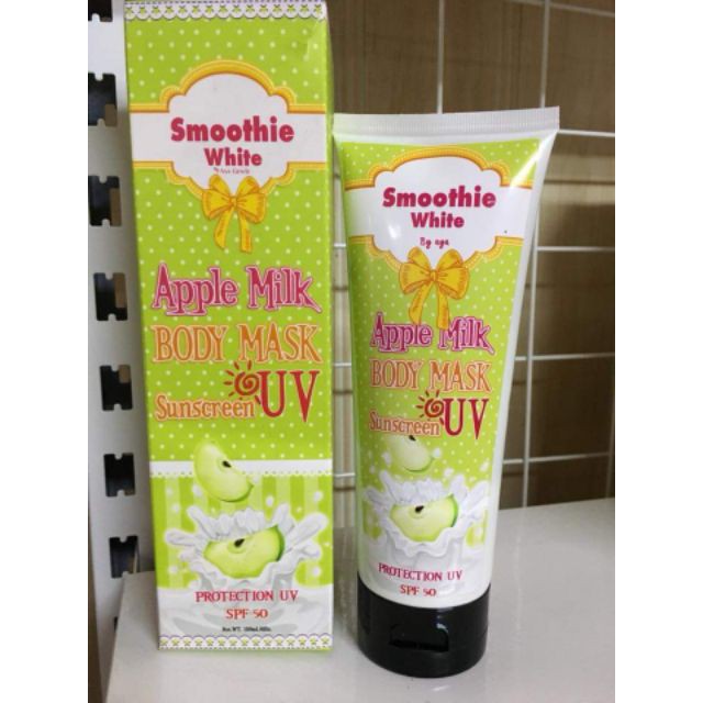 Kem chống nắng Smoothie White Body Mark Lotion -  chiết xuất từ trái cây. 
🇨🇷Xuất xứ: Hãng AYA THAILAND