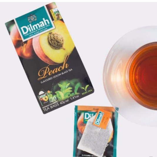 Trà túi lọc Dilmah Đào (Peach)