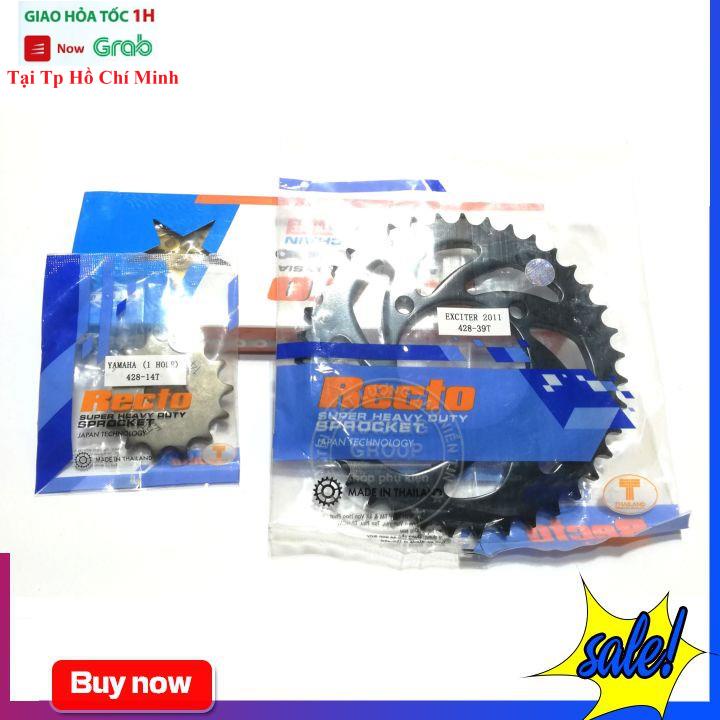 Bộ Nhông Sên Đĩa Xe Máy Chính Hãng Recto Ex135