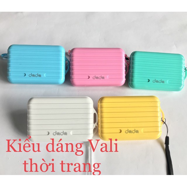 Sạc dự phòng kiểu dáng chiếc vali mini - 9000 mAh - Bảo hành 15 ngày