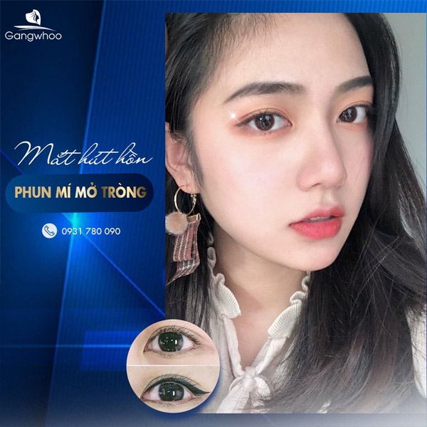 Dịch vụ Phun mí mắt tại Gangwhoo