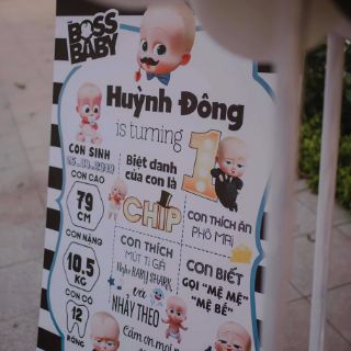Bảng thông tin cho bé