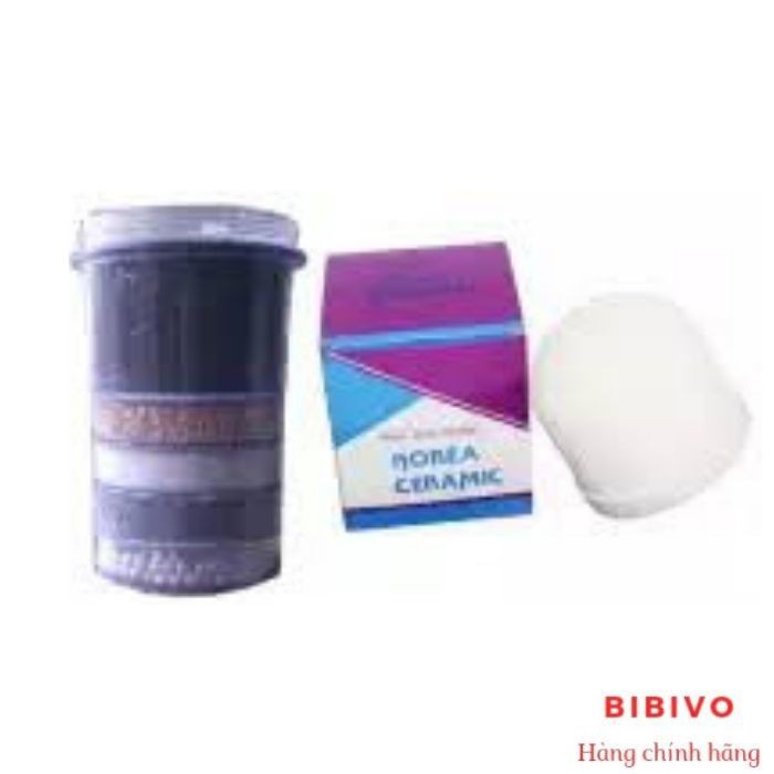 COMBO Trụ lọc nước / lõi than 5 tầng + Sứ lọc/ nấm sứ cao cấp dành cho bình lọc nước