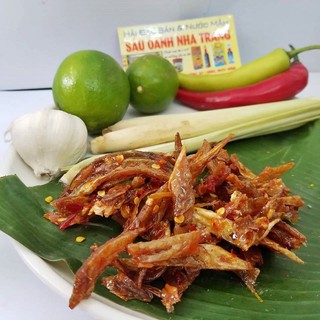 Cá chỉ vàng sốt chanh - hộp 220g - hải sản sáu oanh