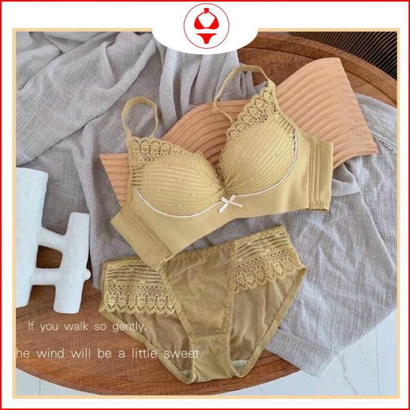 BỘ ĐỒ LÓT  👙KÈM QUÀ TẶNG 👙 sét nội y ao cấp chất cao su non thông hơi tạo phom đẹp,quyến rũ c154 | BigBuy360 - bigbuy360.vn