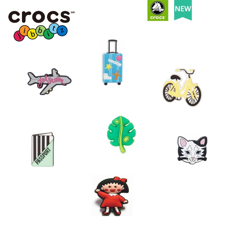 Crocs Phụ Kiện Dây Buộc Hành Lý Du Lịch Tiện Dụng