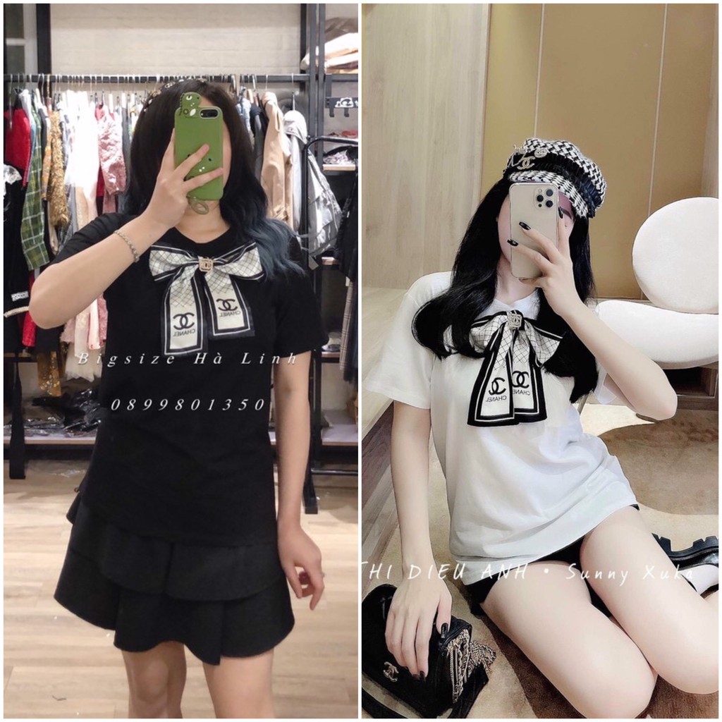 Áo Phông Nơ BigSize ( Đủ size 60-95kg)