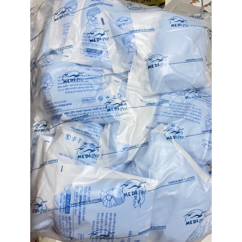 Nón phẫu thuật nam đã tiệt trùng (Gói 100 cái)