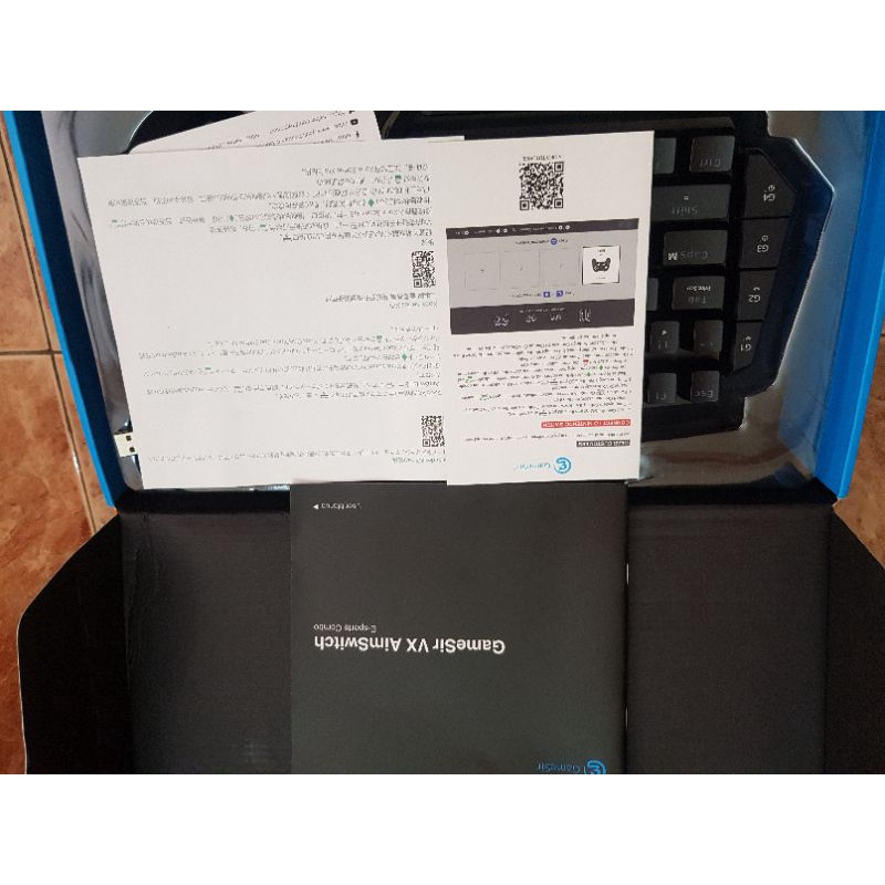 Combo phím cơ chuột cơ Gaming GAMESIR VX