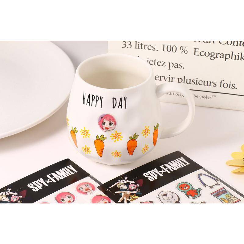 Sticker Pvc 2022 Anime SPY×FAMILY Chống Nước Dán Hành Lý/Guitar/Xe Máy/Xe Hơi DIY Làm Quà Tặng Cho Bé Loid Forger Anya Forger Yor Forger