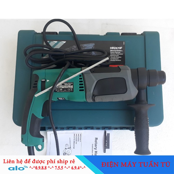 Máy khoan bê tông 3 chức năng Makita-2470F Nhật Bản