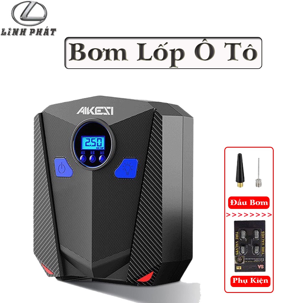   Bơm Lốp Ô Tô ( Loại Tự Ngắt ) - Sản Phẩm Chính Hãng AIKESI - Máy Mini Tiện Dụng | BigBuy360 - bigbuy360.vn