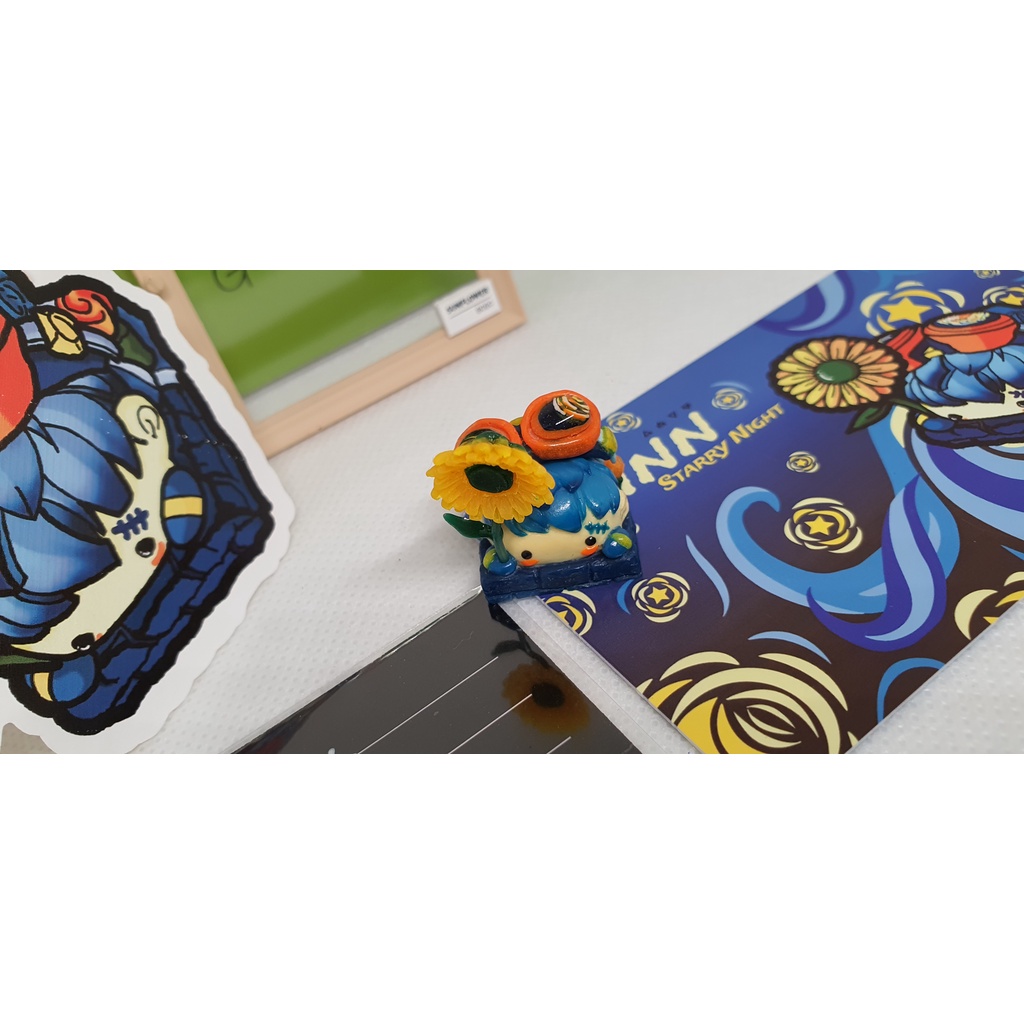 Keycap artisan nút bàn phím nghệ thuật dành cho bàn phím cơ mẫu Finn - Chính hãng Gaia's Creature