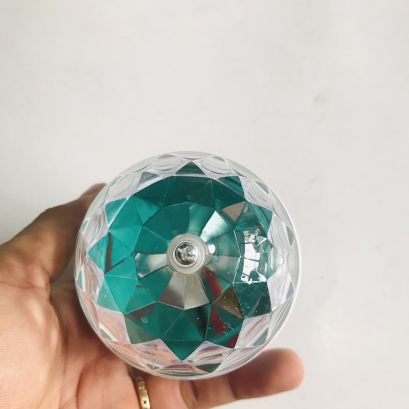 Đèn cầu xoay mini