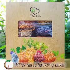 Mì lứt rau củ sạch tự nhiên Tâm Hiền (500 gram) - Sản phẩm thực dưỡng hữu cơ