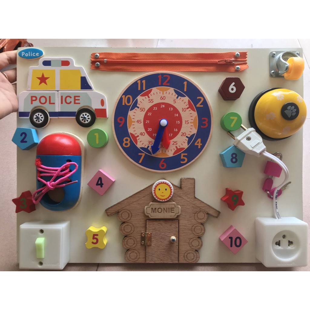 Bảng Bận Rộn Busy Board Kỷ Niệm Cho Bé Bảng Busy Board Cho Bé