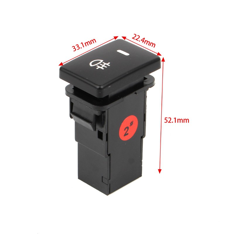 Công Tắc Đèn Sương Mù 4 Dây Dc12V Cho Toyota Camry Prius Corolla