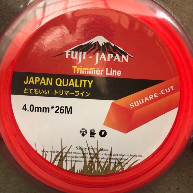 Cước Cắt Cỏ Vuông Nhật Bản- Star 3mm- 4mm