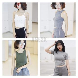 Combo sỉ 12 áo croptop AGE2X (Được chọn mẫu)