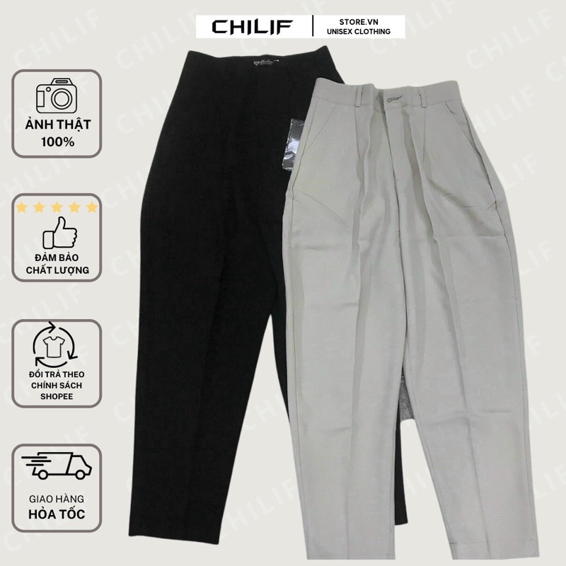 QUẦN TÂY BAGGY Nữ ( form nay mặc tiện thoải mái lắm luon chất tuyết mưa mịn đẹp cực)