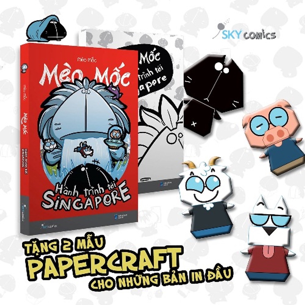 Sách - Mèo Mốc - Hành Trình Tới Singapore